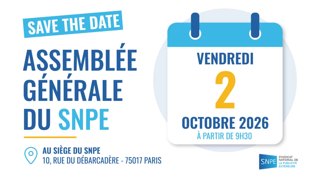 Save the date : Assemblée Générale du SNPE le 2 octobre 2026