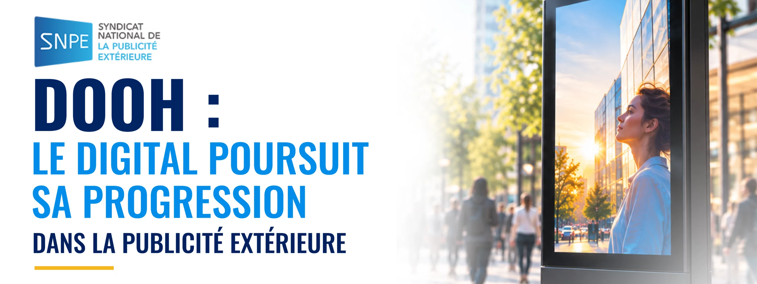 La progression du DOOH